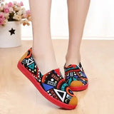 Size 35-45 Women Sewing Flax Shoes Slip on Loafers Casual Shoes Woman Espadrilles Hemp Canvas Flat