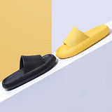 Thick Platform Bathroom Home Slippers 2023 Summer EVA Soft Thick Bottom Beach Sandals Woman Non Slip Flip Flops