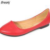 Flats for Women Boat Shoes Spring Summer Shoes Elegant Ladies Flat Footwear Colorful Plus Size 42