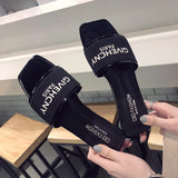 Summer Slippers Women Flat Outdoor Beach Flip Flops Female Sandals Trend Brand Design Slides Shoes Women Big Size