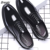 Shoes Men 2023 Autumn Men Shoes Low-top Solid Wedding Shoes Color Fashion Oxford Pointed Office