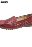 shoes women 2023 new summer breathable flat bottom hollow white soft-soled sandals shoes for