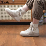 Women's Warm Shoes Casual Snow Boots Waterproof Anti-skid Long Plush Women's Boots Fashion Winter Women's Shoes Zapatos