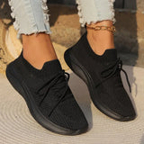Breakj 2024 New Casual Single-Shoe Large-Size Fashion Thick-Soled Solid Color Before Wearing Flying