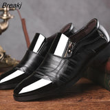 Shoes Men 2023 Autumn Men Shoes Low-top Solid Wedding Shoes Color Fashion Oxford Pointed Office