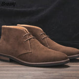 Men Desert Boots Retro American style Men Ankle