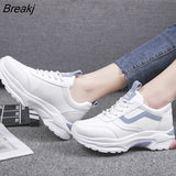 Women Vulcanize Shoes Casual Fashion 2023 New Woman Comfortable Breathable White Flats Female Platform Sneakers Chaussure