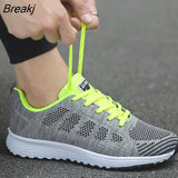 Women Casual Shoes Fashion Breathable Walking Mesh Flat Shoes Woman White Sneakers Women 2023 Tenis Feminino Female