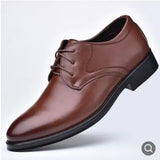 Men Dress Shoes High Quality Formal Business Shoes Men's Oxford Shoes Leather Casual Shoes Fashion Office
