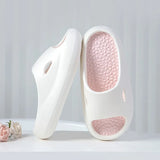 Massage Slippers for Woman Bathroom Home Thick Platform Sandals Women 2023 Summer Thick Bottom Non Slip Female Flip