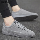 Comfortable Spring Shoes For Men Gray Black Red Sneakers Fashion Cheap Platform Sneakers Man
