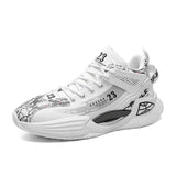 Men Sneakers Running Boots Fashion Outdoor Jogging Sports Shoes Mesh Breathable Cushioning Black Basket Footwear Male Big