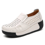 Sneakers for Women Fashion Platform Korean Version Rocking Shoes Female Slip on Casual Flat Warm Loafers Retro Mon