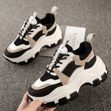 New Women's Shoes Fashion Women Sneakers Women's Vulcanize Shoes Korean Female Platform Thick Sole Casual Lady Shoes