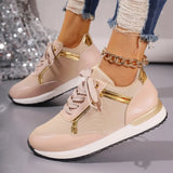 Lightweight Platform Sneakers for Women Plus Size White Sports Shoes Woman 2024 Spring Casual Shoes Zaptillas De