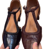 Breakj Luxury Small Retro Spring New Women's Shoes Sandals Wearing Pointed Single