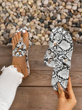 Women's Sandals Summer 2024 Summer Flat Sandals Women Shoes Cut Out Slipppers Woman Casual Shoes Flip Flops Thong Beach
