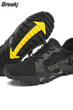 Mesh Breathable Hiking Shoes Size 36-47 Mens Sneakers Outdoor Trail Trekking Mountain Climbing Sports Shoes for