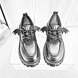 Cute Mary Janes Women's JK Uniform Pumps Wedges High Heels Platform Pumps Female Gothic Girls Lolita Punk Shoes