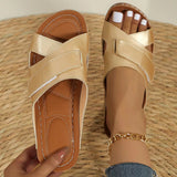 Women Wedge Sandals Premium Orthopedic Open Toe Sandals Vintage Anti-Slip Leather Casual Female Platform Retro