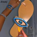 Brown Women Mules Design Beach Sandals Flowers Square Sole Slides Flat Heel Shoes Summer Shell Flowers Open Toe