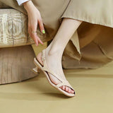 Women Sandals Sexy Summer Shoes Gladiator Bandage Buckle Strap Ladies Party Fashion Stiletto Zapatos De