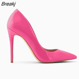 Pointed Toe High Heels Women Pumps Shoes New Spring Brand Design Wedding Dress shoes