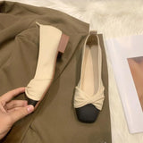 Shoes Ladle Shoes Soft Soles Evening Wind Gentle Mary Jane Women's Shoes 2024 New Spring Shallow-Mouthed Grandma