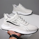 Men genuine Leather Casual Shoes Brand Fashion Sneakers men Black Designer Shoes Soft Men sneakers Mocasine