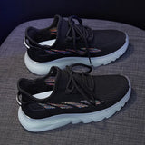 Women's Platform Sport Shoes Comfortable Breathable Outdoor Running Sneakers Lightweight Casual Tennis Shoes