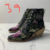 Size Women's Thick Bottom Sneakers Mixed Colors Lace-Up Print Botas mujer Air Mesh Square Toe Sandals Women Shoes Trend