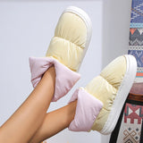 Women's Down Waterproof Snow Boots Thick Plush Cotton Padded Ankle Boots for Women Super Light Warm Winter Woman Shoes 2023