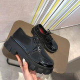 chunky platform heels mary jane Shoes lolita platform shoes Oxfords Women School Uniform Student Shoes Girls Kawaii