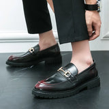 Men's Shoes slip on fashion Loafers Classic Italian Casual Shoes Men Party Shoes outdoor Office Wedding Dress Shoes
