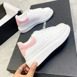 Women Causal Shoes Brand Spring Designer Wedges White Sneakers Platform Tenis Feminino Trainers Female Walking Vulcanized