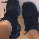 Women Colorful Cool Sneaker Ladies Lace Up Vulcanized Shoes Casual Female Flat Comfort Walking Shoes Woman 2020