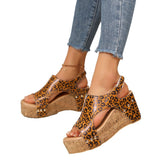 Breakj Plus Size Women's Casual Velcro Roman