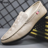 Men Loafers Casual Shoes Boat Shoes Men's Mocassins 2022 New Fashion Driving Shoes Slip on Walking Flats Leather Mocassin