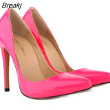 Pointed Toe High Heels Women Pumps Shoes New Fashion Spring Brand Design Wedding Shoes