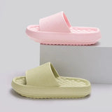 Women's Thick Platform Cloud Slippers Summer Beach EVA Soft Sole Pillow Slides Flip Flops Woman Non Slip Bathroom Home