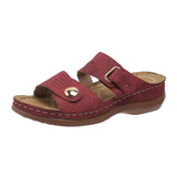Sandals Women Summer Platform Sandals Women Elegant Low Heels Sandals Slippers Zapatos Mujer Wedge Heeled Sandals