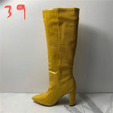 Size Women's Thick Bottom Sneakers Mixed Colors Lace-Up Print Botas mujer Air Mesh Square Toe Sandals Women Shoes Trend