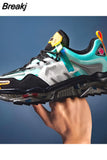 Men sneakers fashion breathable outdoor sports running high quality summer breathable jogging casual vulcanized men's