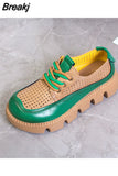 Strap Beige Heeled Sandals Female Shoe Espadrilles Platform Med Increasing Height Muffins shoe 2023 Summer Clogs Wedge