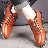 Men's Shoes, Men's Leather Shoes, Men's Leather Casual Inner Increase Korean Version of Sneakers, White Low-top Shoes