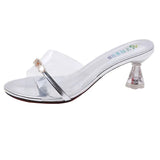 Breakj New High-Hee Cold Slippers Women And