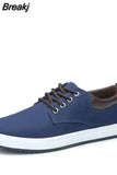 arrival of spring summer comfortable casual shoes canvas shoes men men's lace up the fashion brand Flats