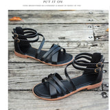 Woman 2024 Trend New Rome Sandals Summer Women Casual Flats Beach Slippers Walking Sandals Outdoor Brand Slides