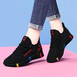 Sports casual for Women Outdoor Tennis Shoes Lightweight Non-slip Breathable Sneakers Soft Walking Shoes Zapatillas