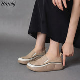 New Thick Sole Sneakers Women's Sports Fashion Casual Running Women's Spring and Autumn Designer Mujer Flat